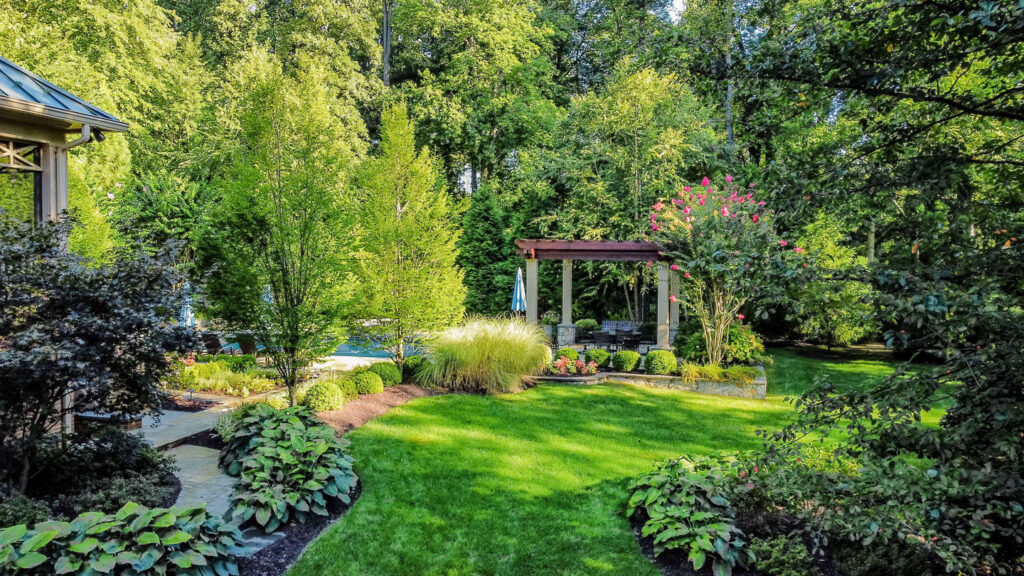 we love helping you to make the most of your outdoor living spaces, and here is an image showing a project that we completed